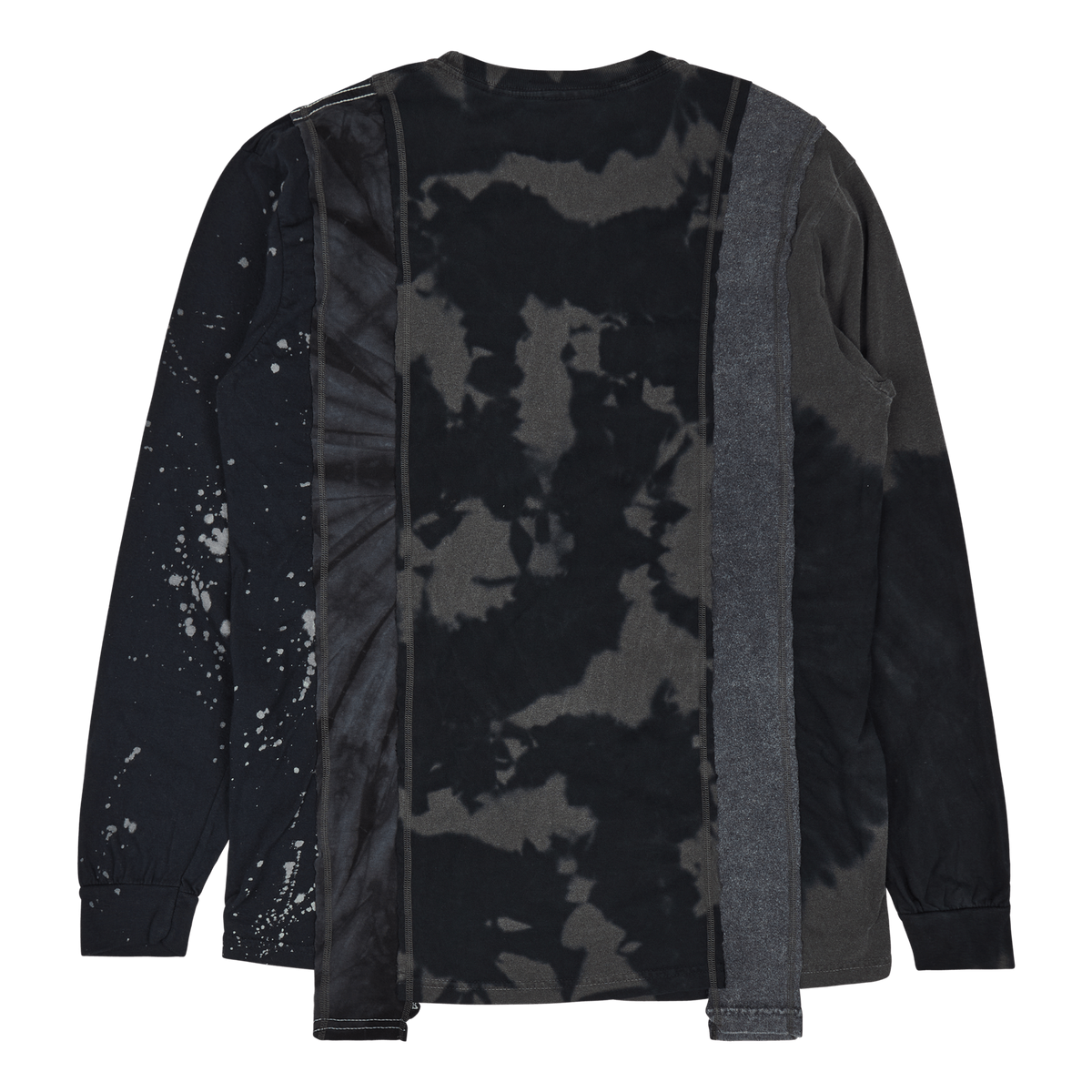 Needles 5 Cuts L/s Tee - B&w M Assorted