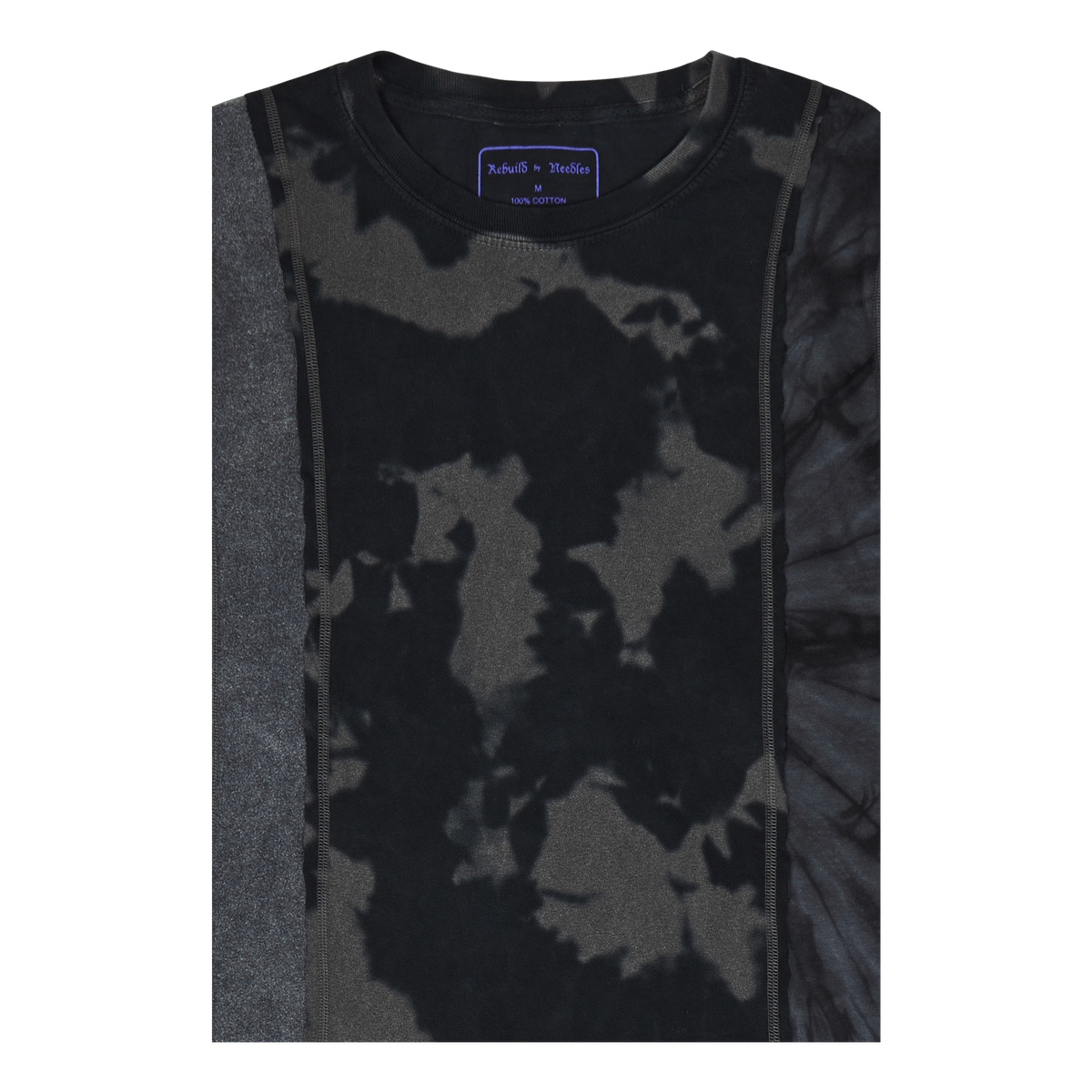 Needles 5 Cuts L/s Tee - B&w M Assorted