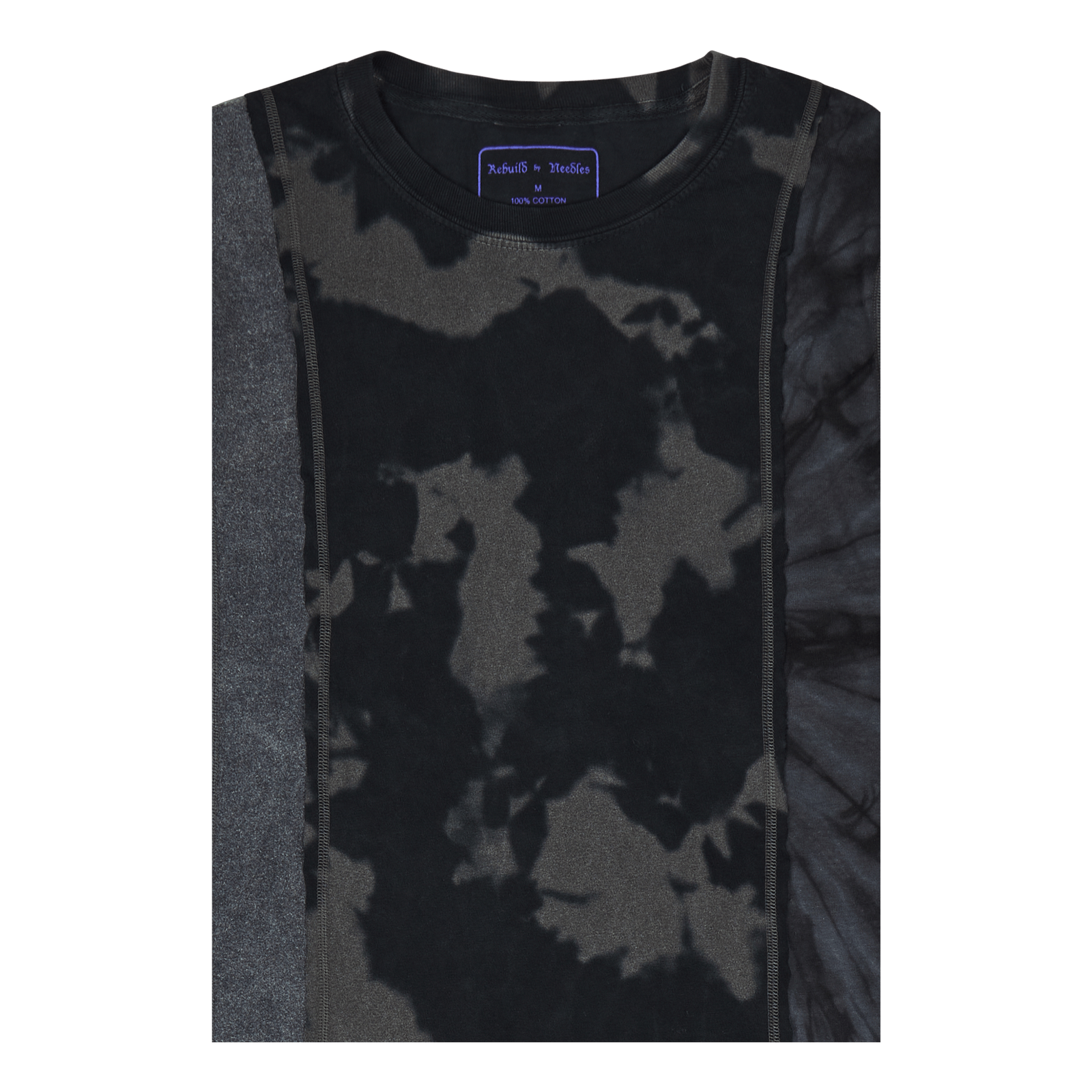 Needles 5 Cuts L/s Tee - B&w M Assorted