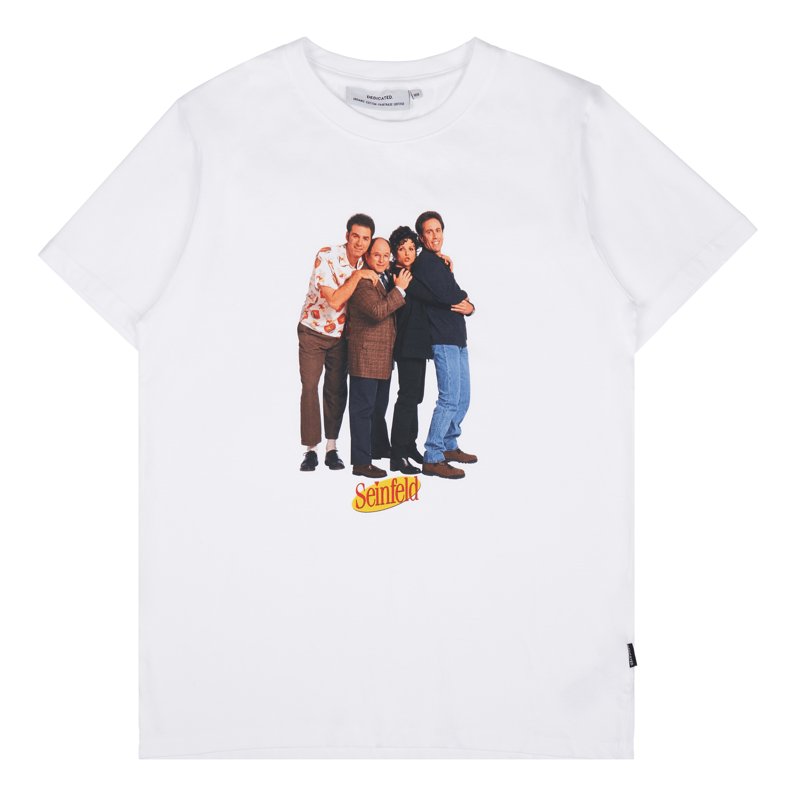 Dedicated X Seinfeld T-shirt S White