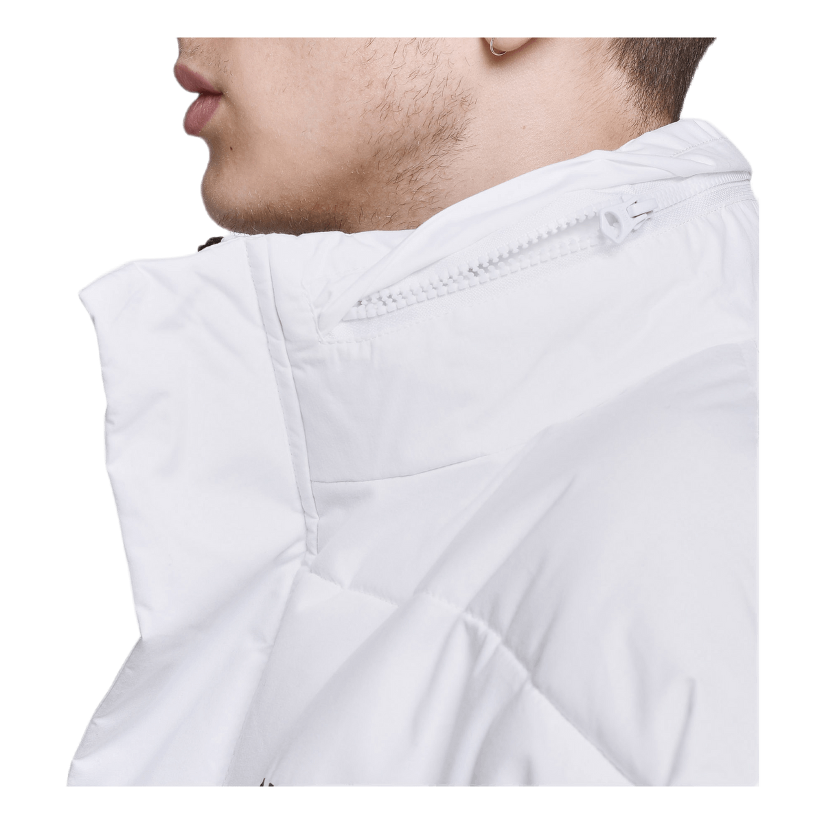 Nebraska Oversize Puffer Jacke White