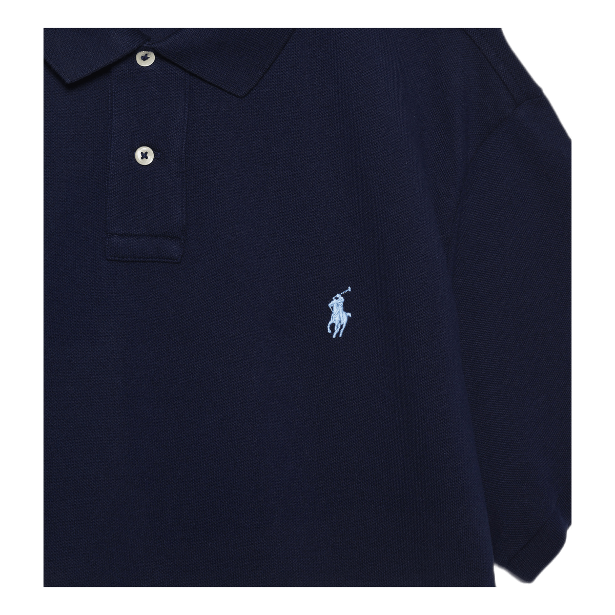 Custom Slim Fit Cotton Mesh Po Blue