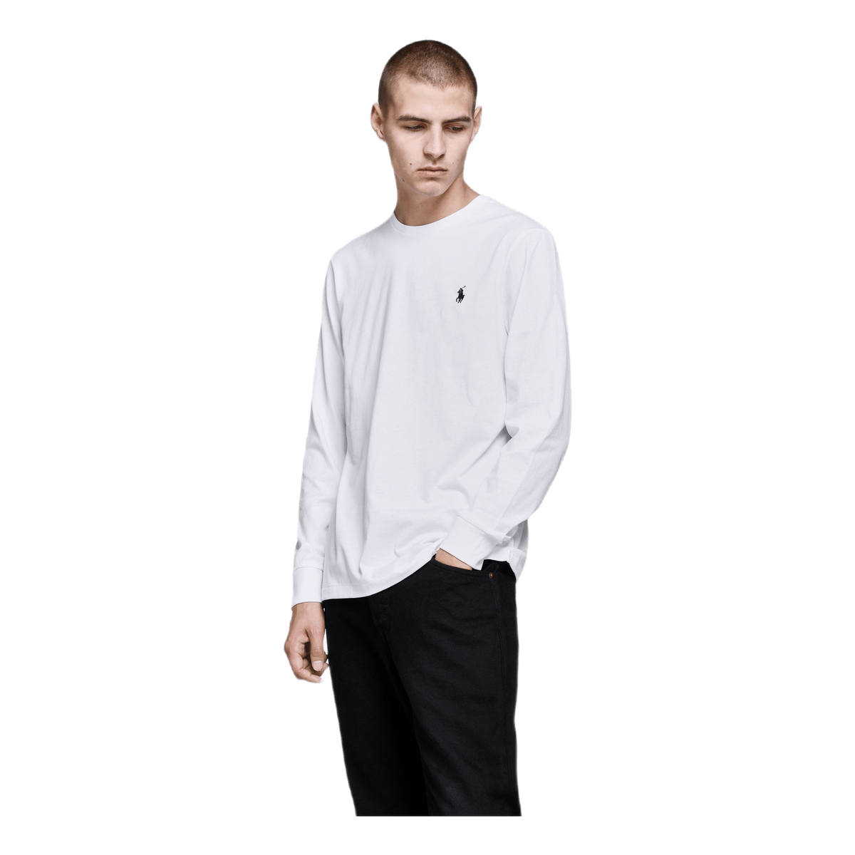 Custom Slim Fit Jersey T-shirt White