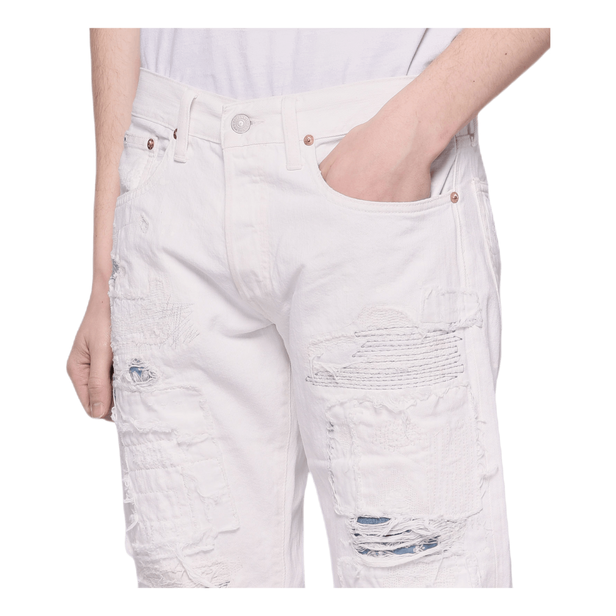 Sullivan 5-pocket Denim White