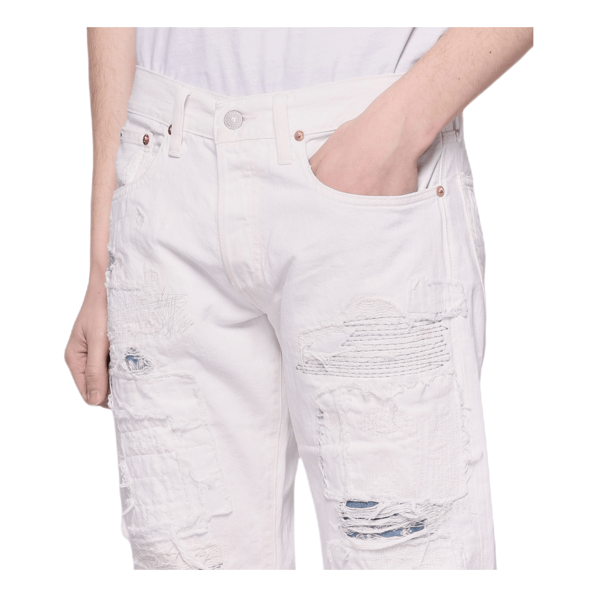 Sullivan 5-pocket Denim White