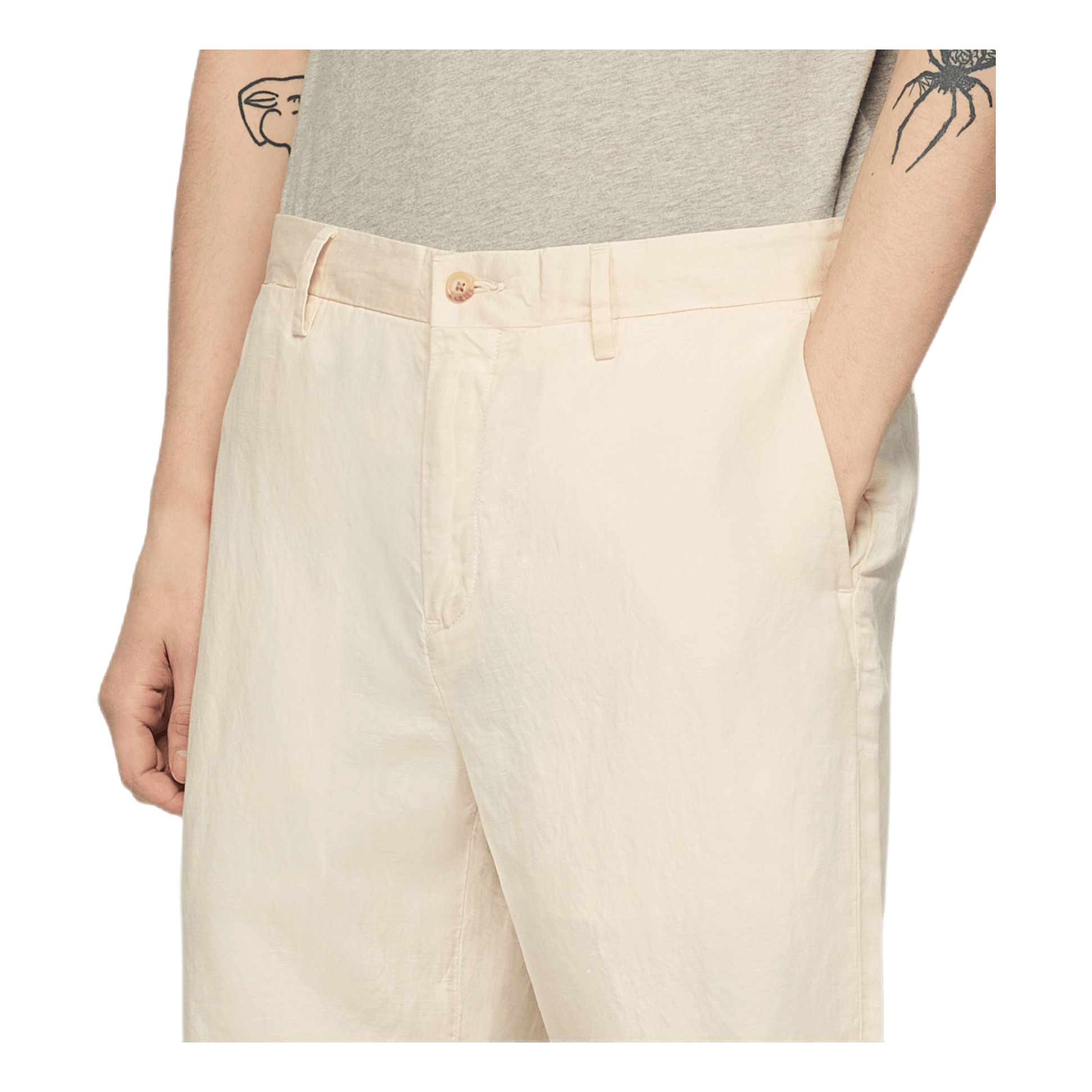 Classic Fit Linen-Blend Short