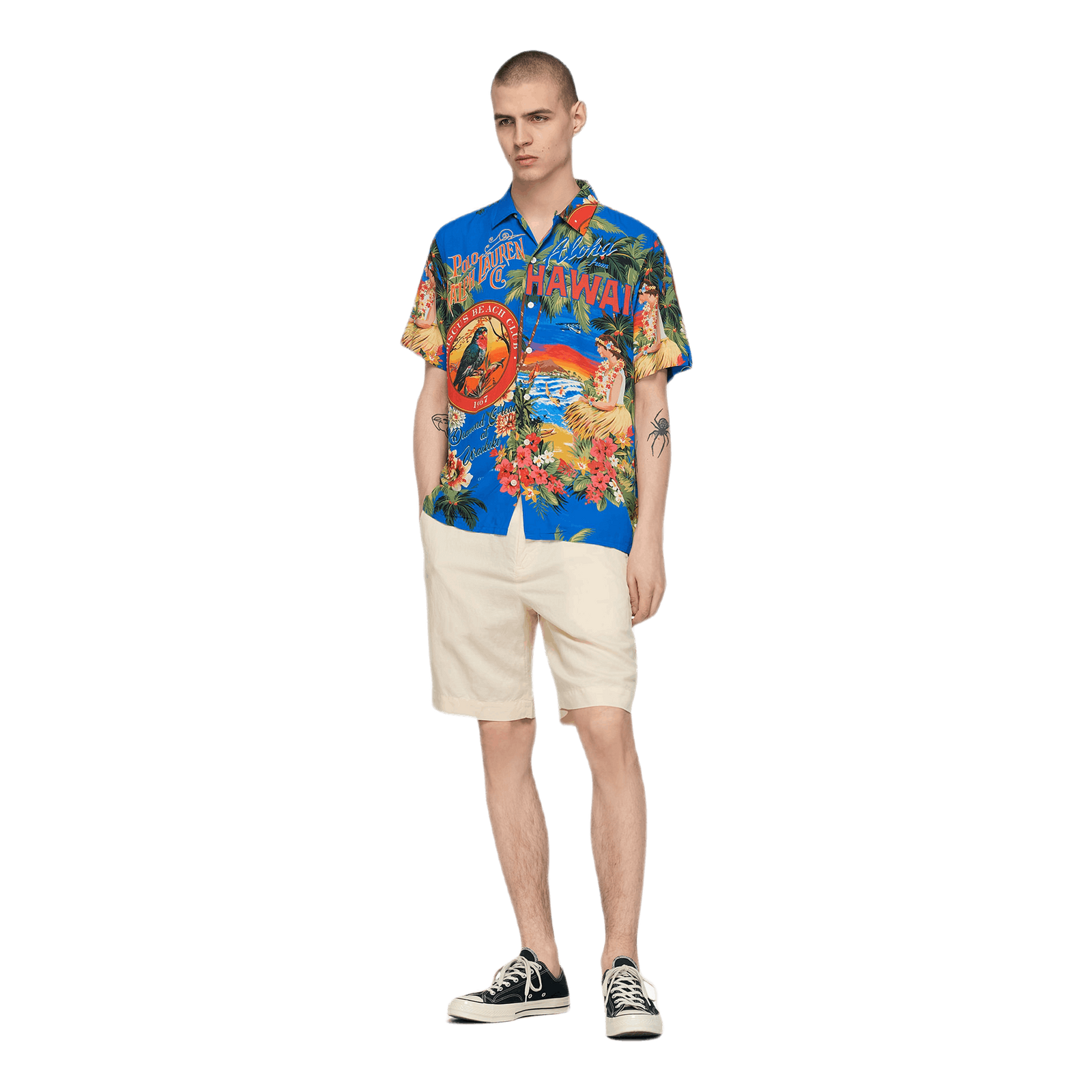 Classic Fit Linen-Blend Short