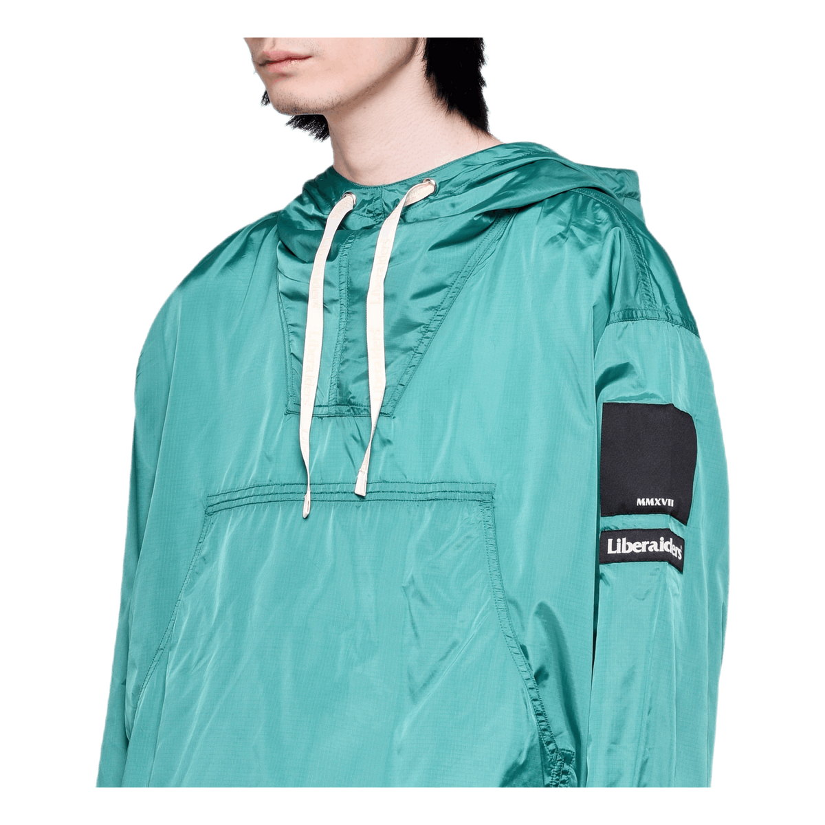 Nylon Rip-stop Anorak Green