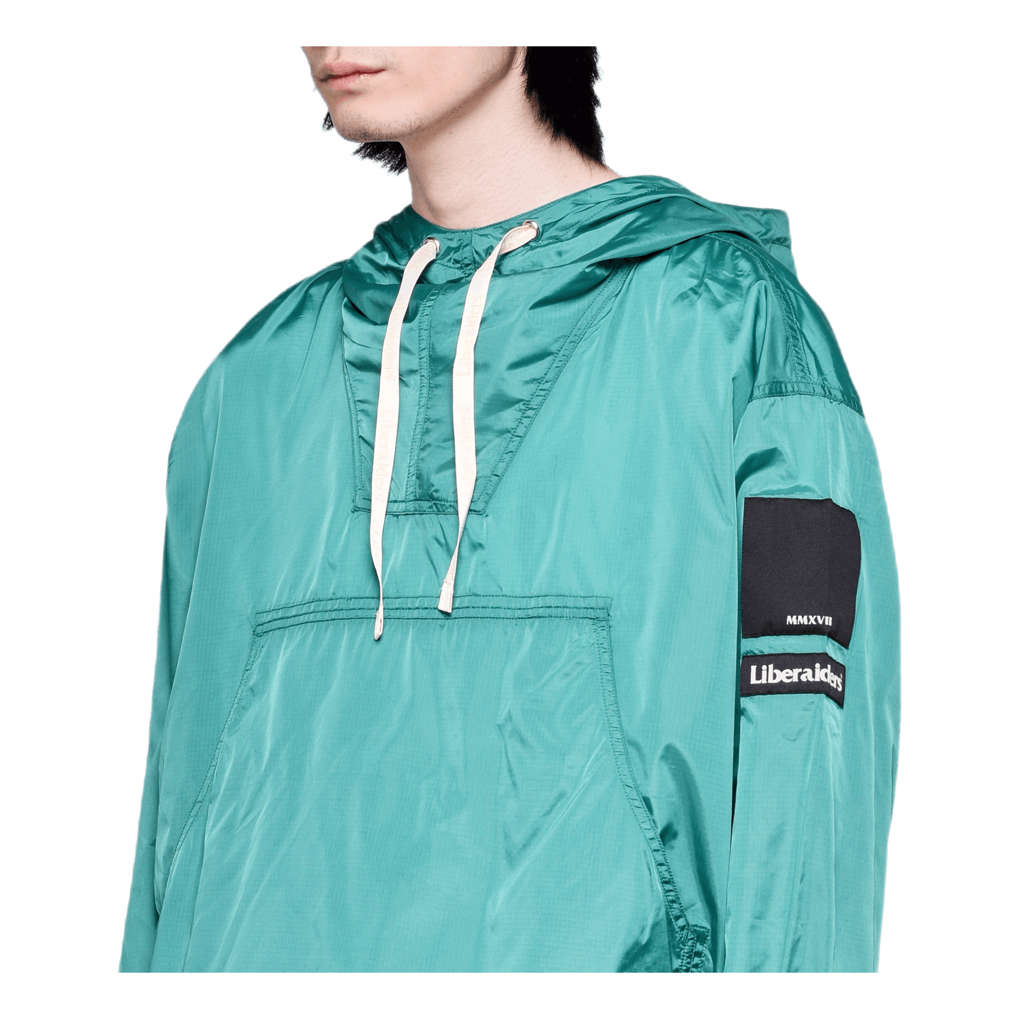 Nylon Rip-stop Anorak Green