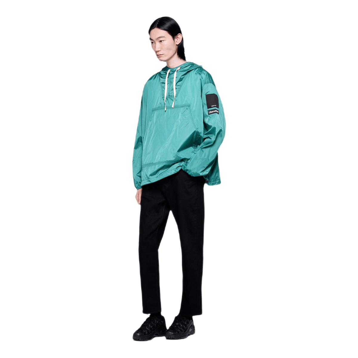 Nylon Rip-stop Anorak Green
