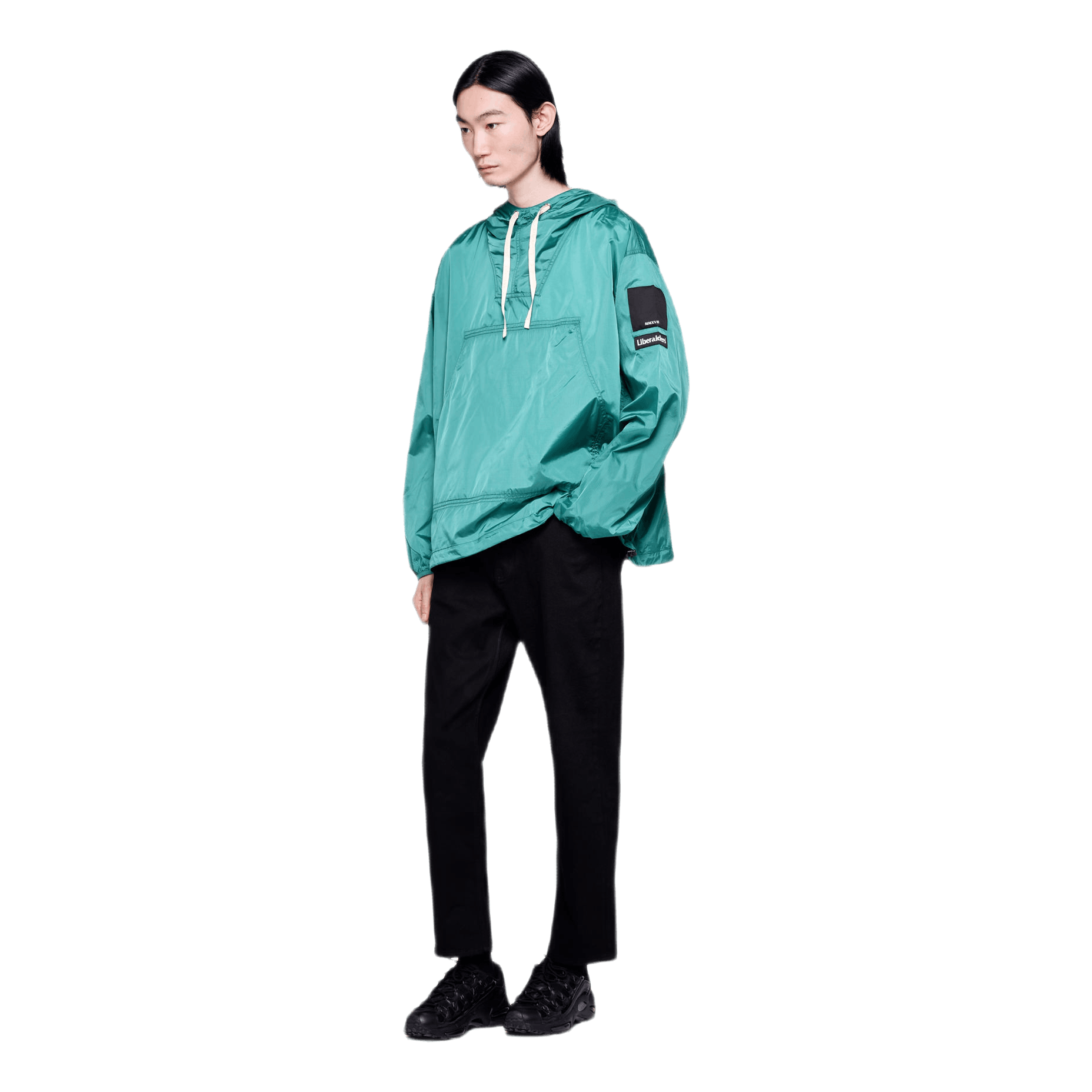 Nylon Rip-stop Anorak Green