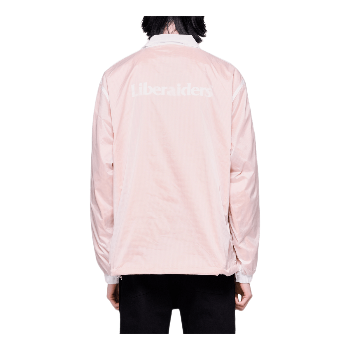 Transparent Coach Jacket Orange
