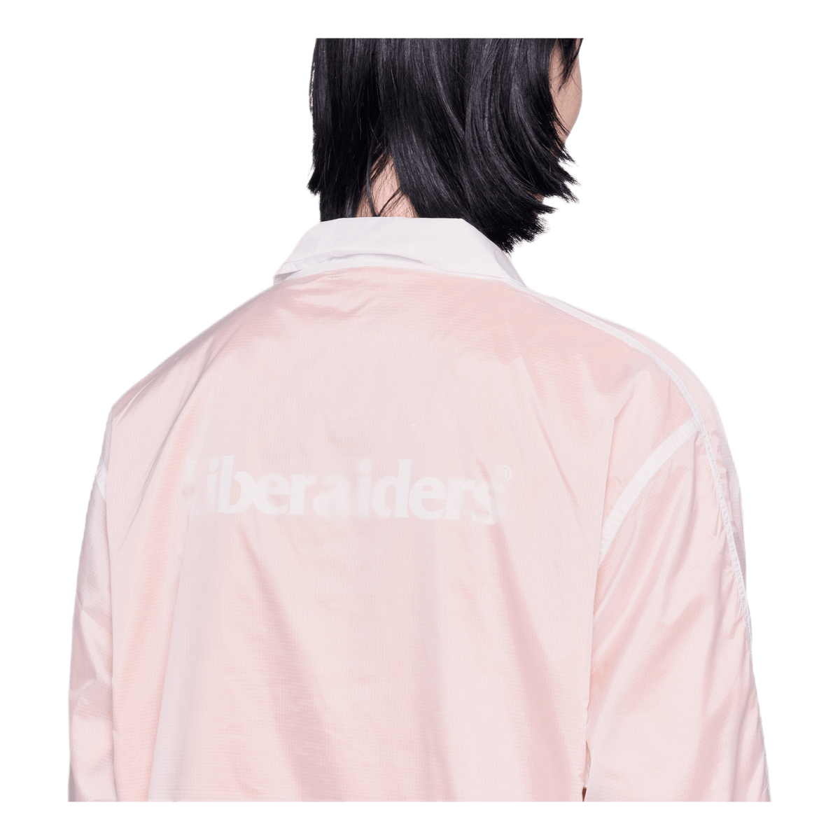 Transparent Coach Jacket Orange