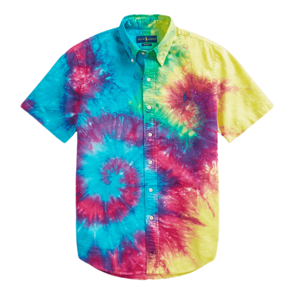 Custom Fit Tie-Dye Shirt Multi