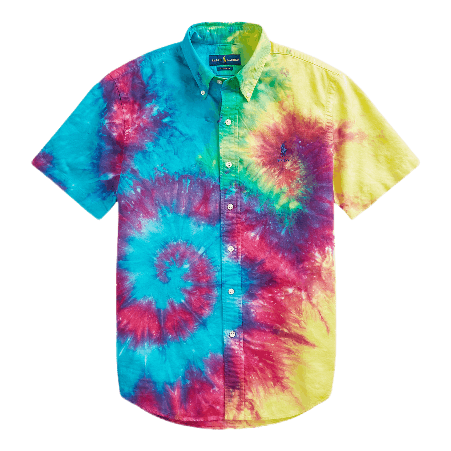 Custom Fit Tie-Dye Shirt Multi