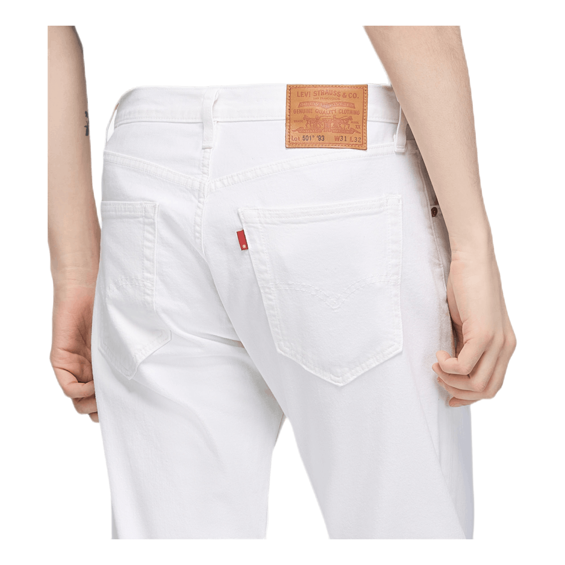 501 ´93 Straight Jeans White