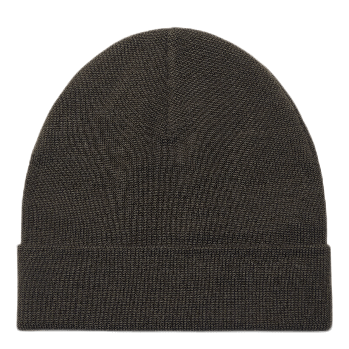 Logo Beanie Cap Brown