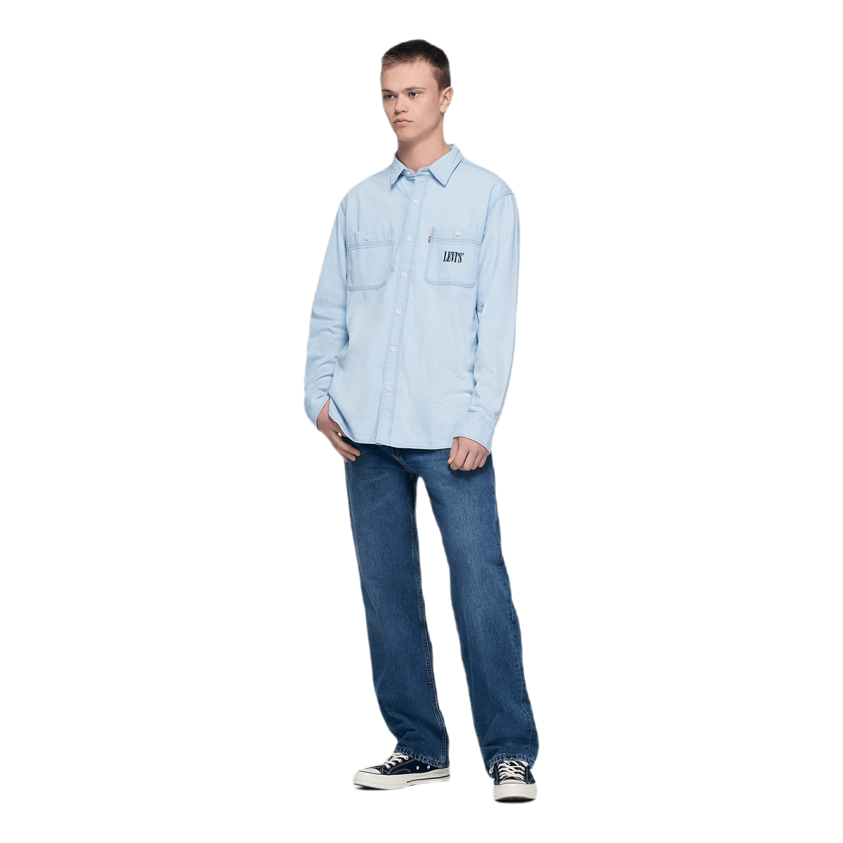 New Camp Overshirt Blue