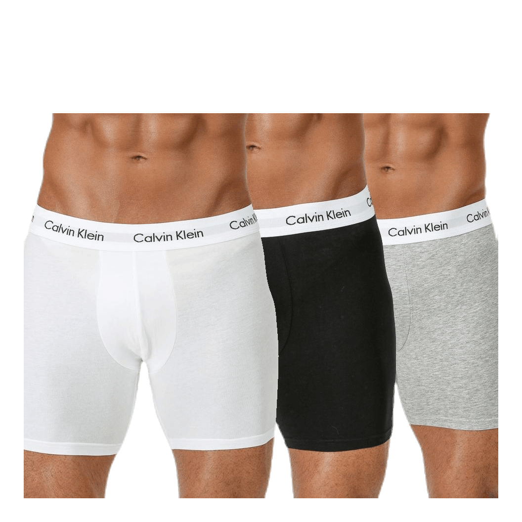 Boxer Brief 3-Pack White/Black/Grey