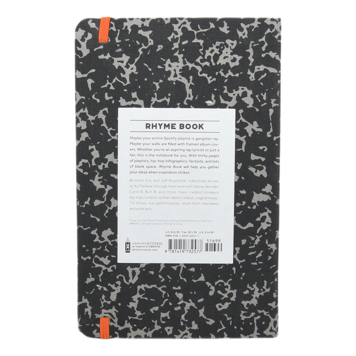 Rhyme Book: A Lined Notebook W Multi