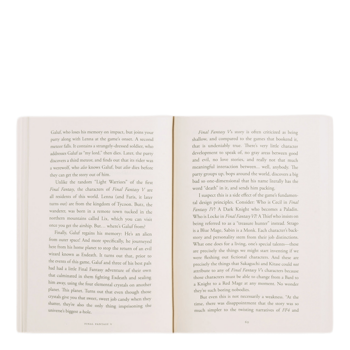 Final Fantasy V Null