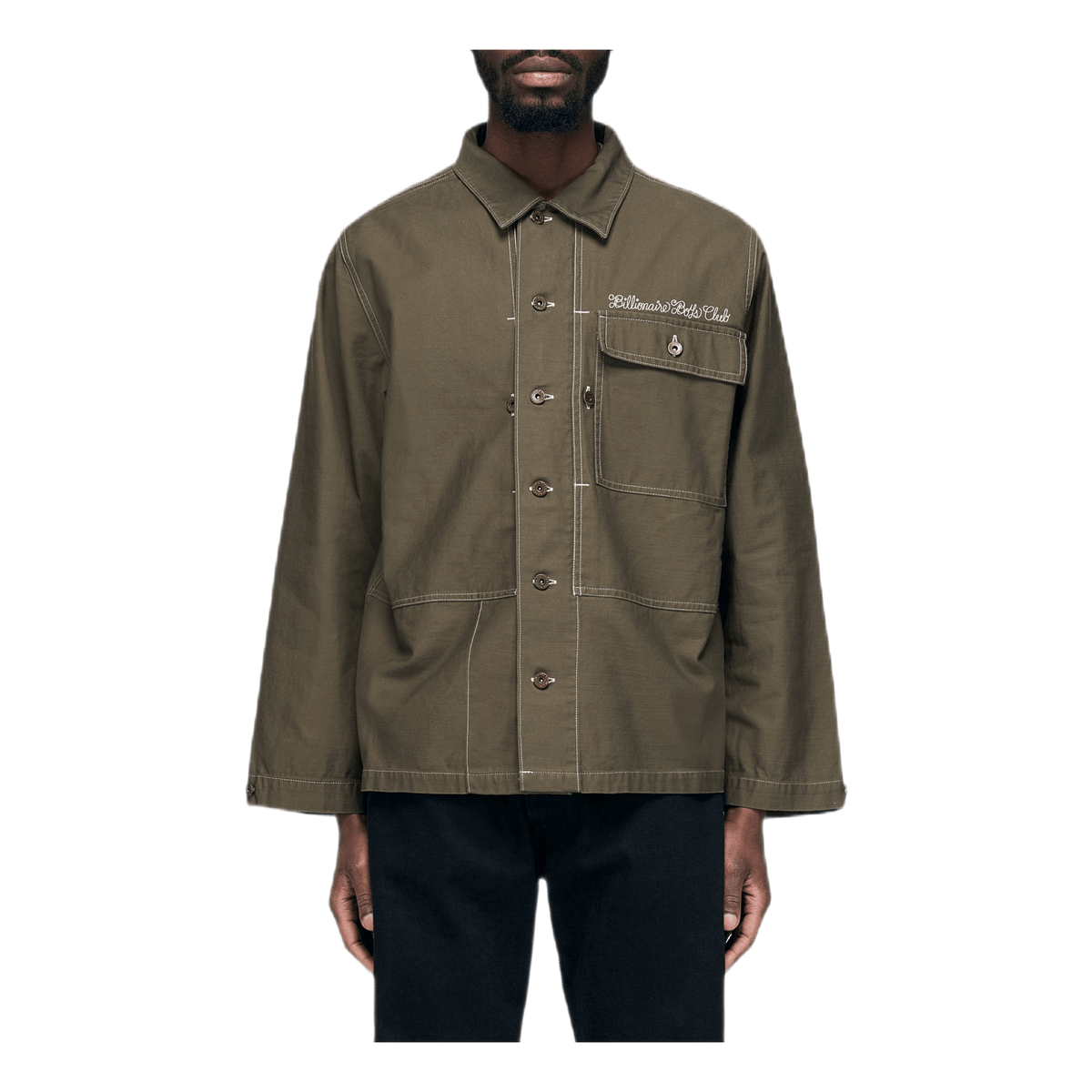 Heart &amp; Mind Utility Shirt Green