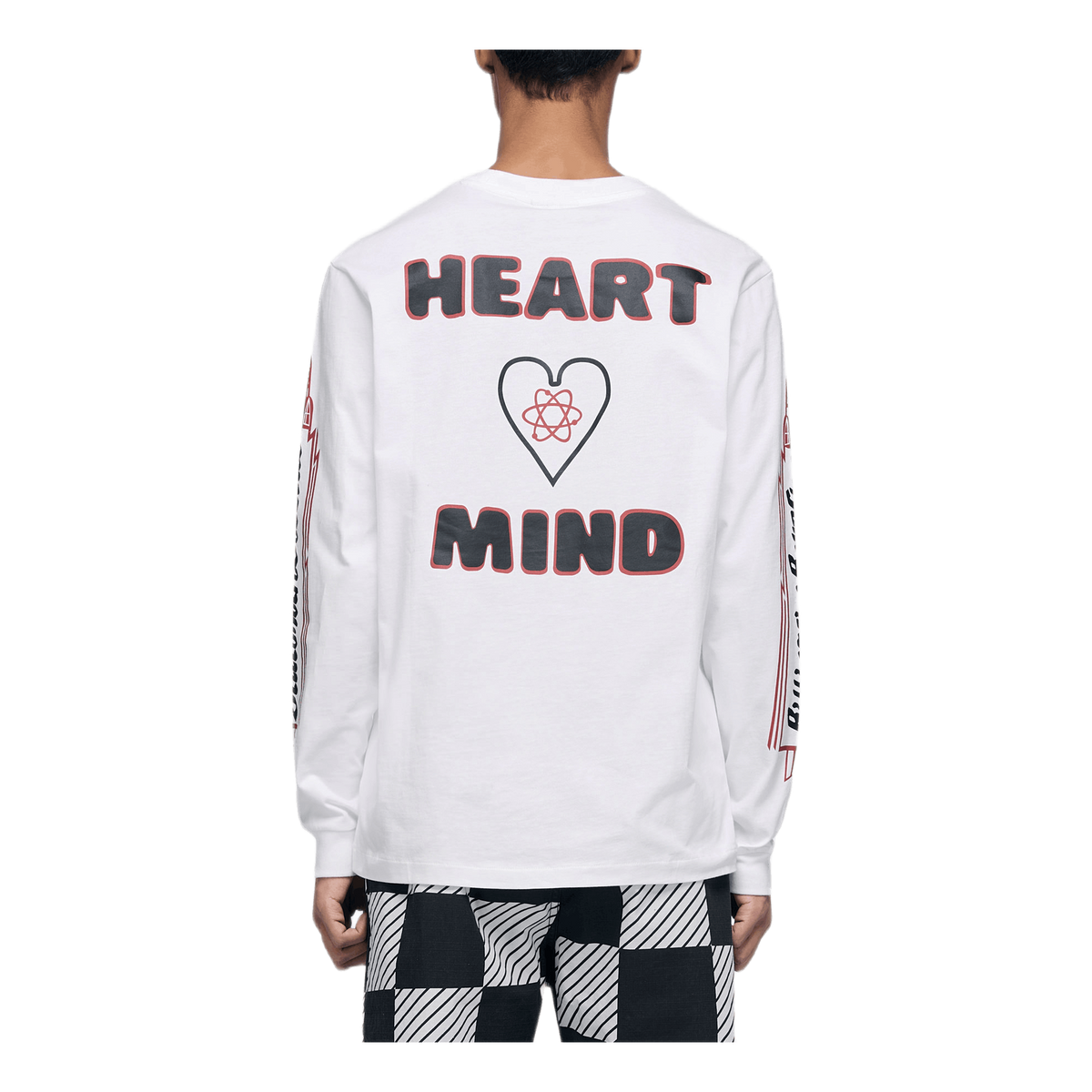 Heart & Mind Long Sleeve Tee White