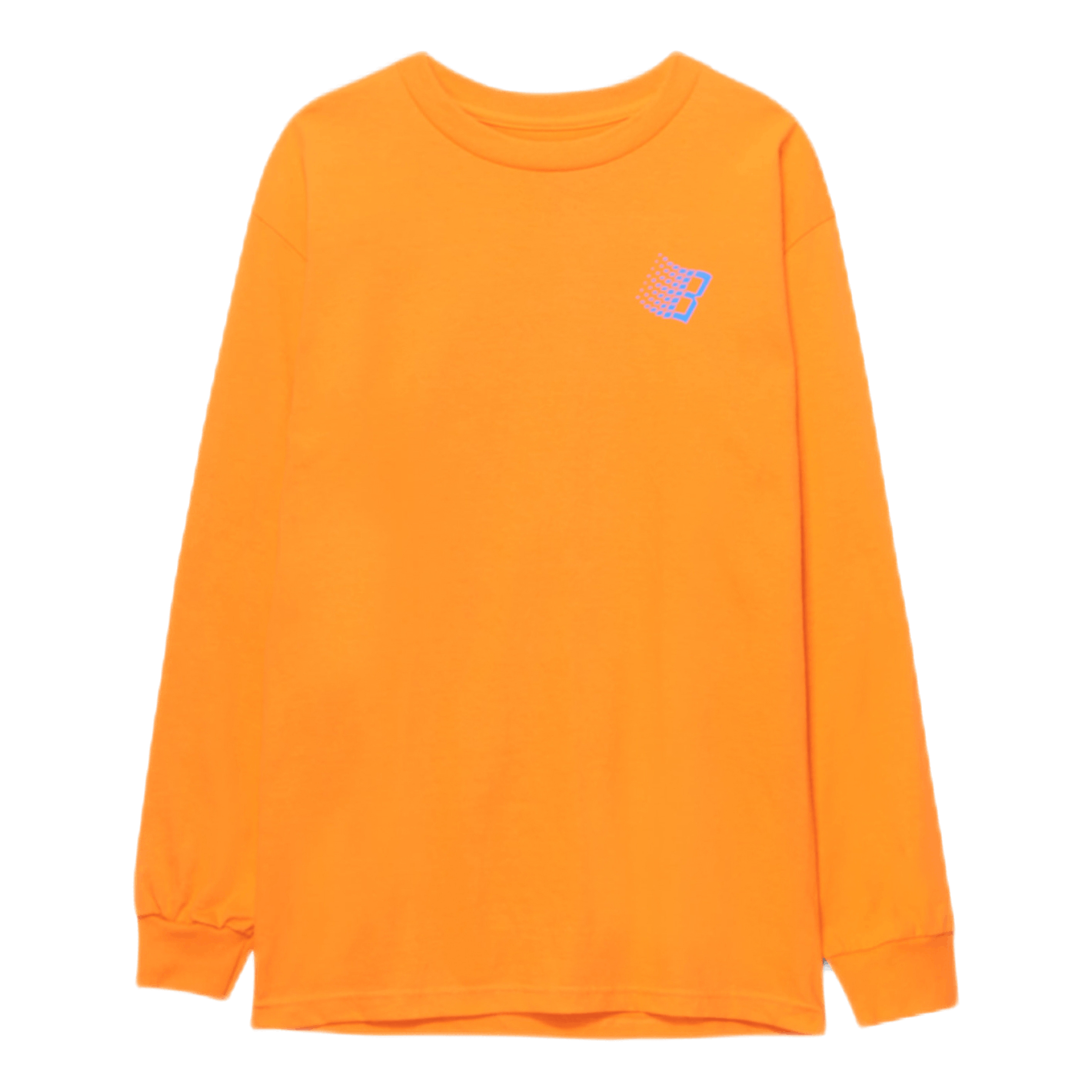 B Logo Tree Longsleeve Orange