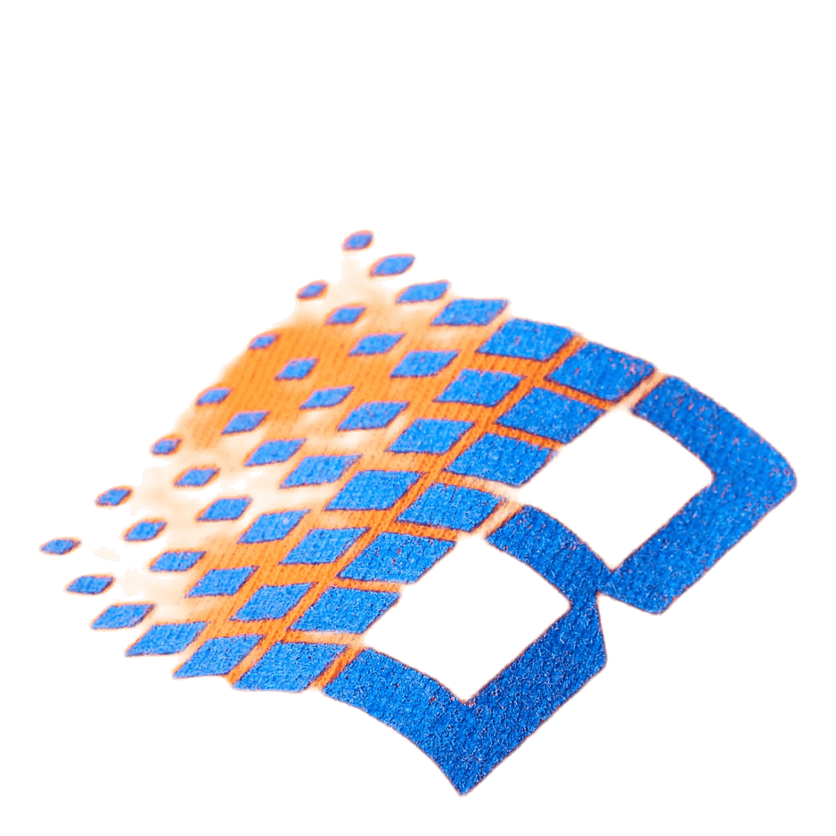 B Logo Tree Longsleeve Orange