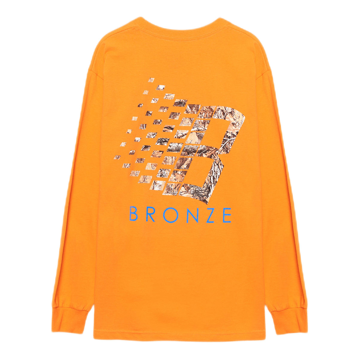 B Logo Tree Longsleeve Orange
