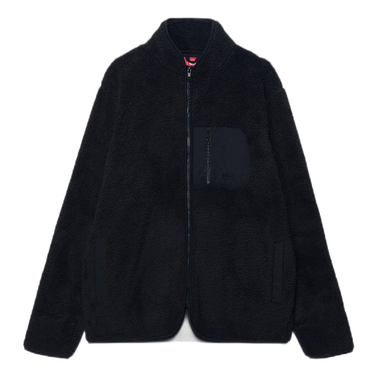 Teddy Fleece Jacket Black