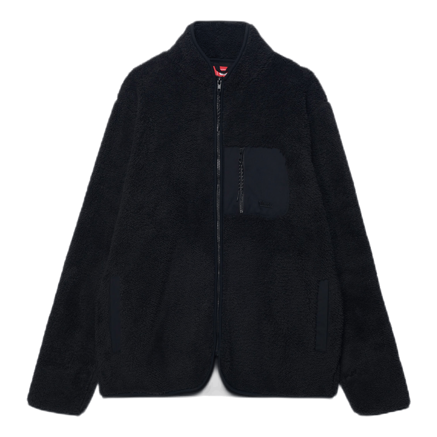 Teddy Fleece Jacket Black