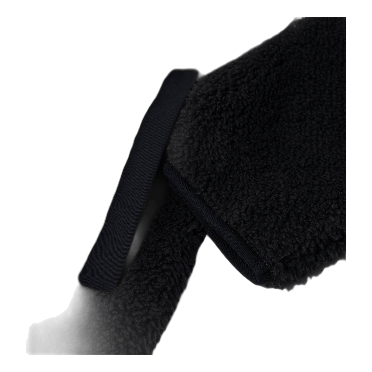 Teddy Fleece Jacket Black