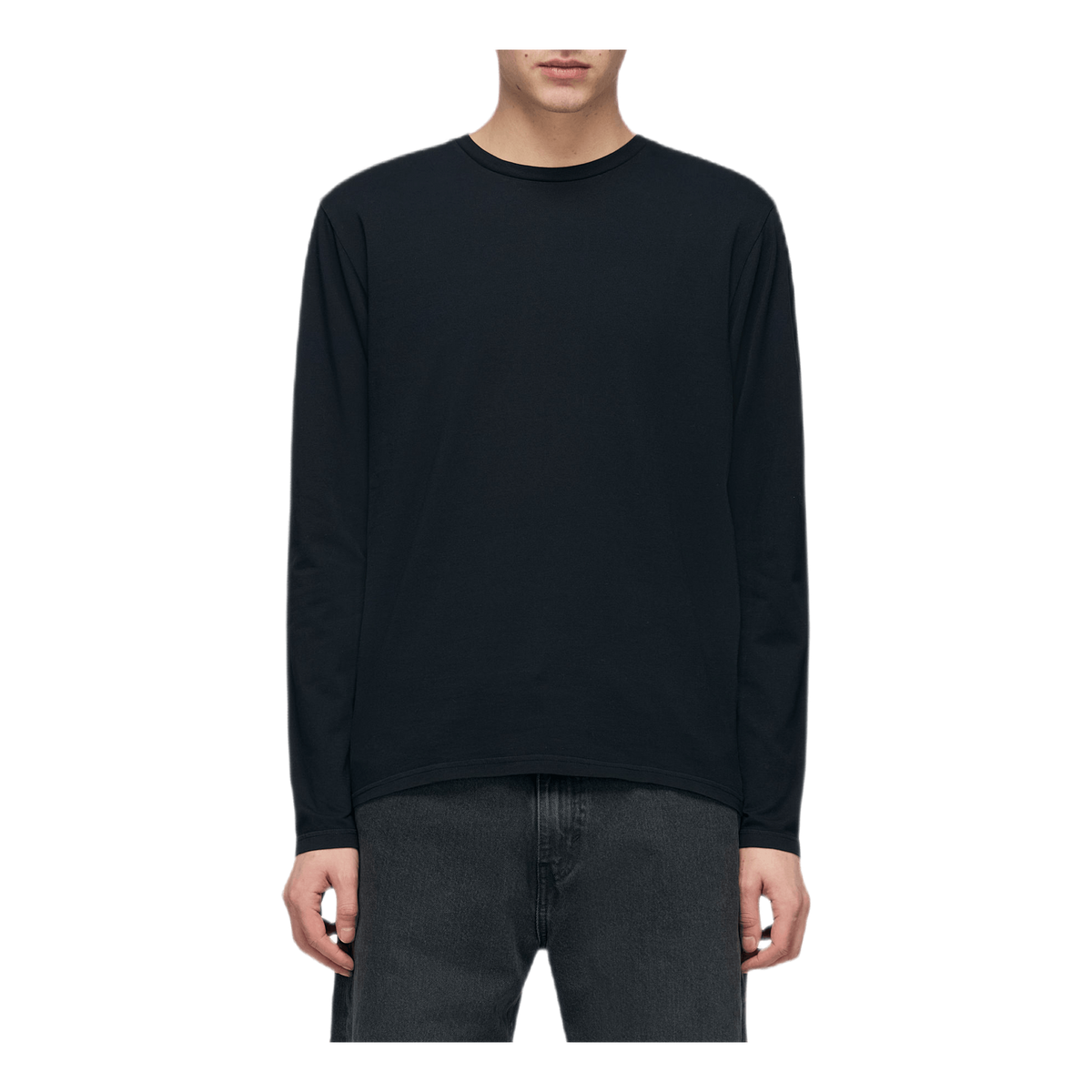 Classic Organic Long Sleeve T- Black