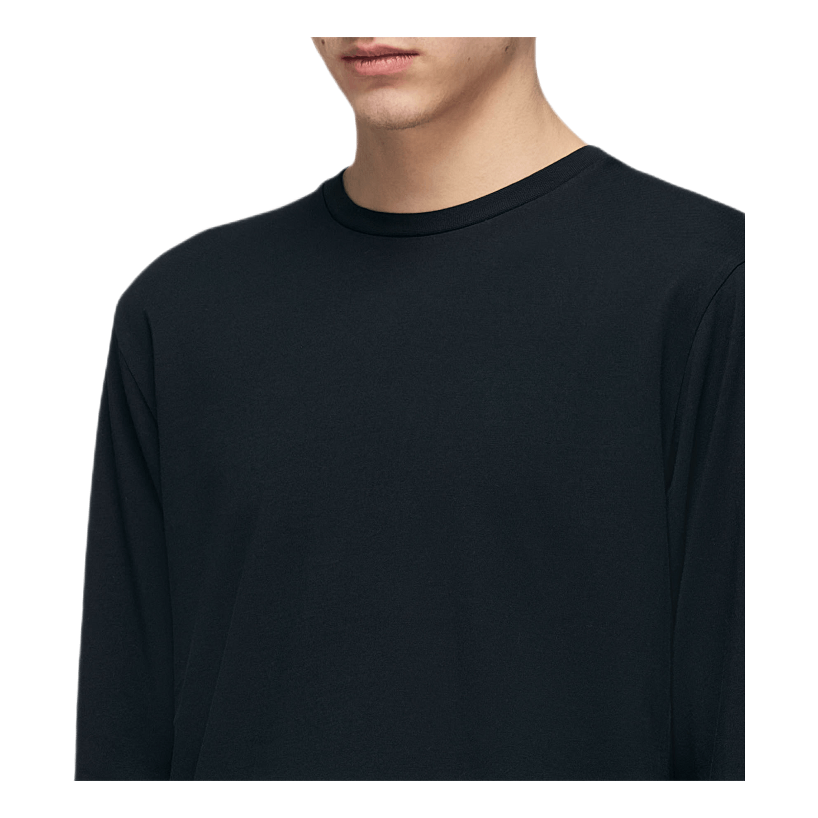 Classic Organic Long Sleeve T- Black