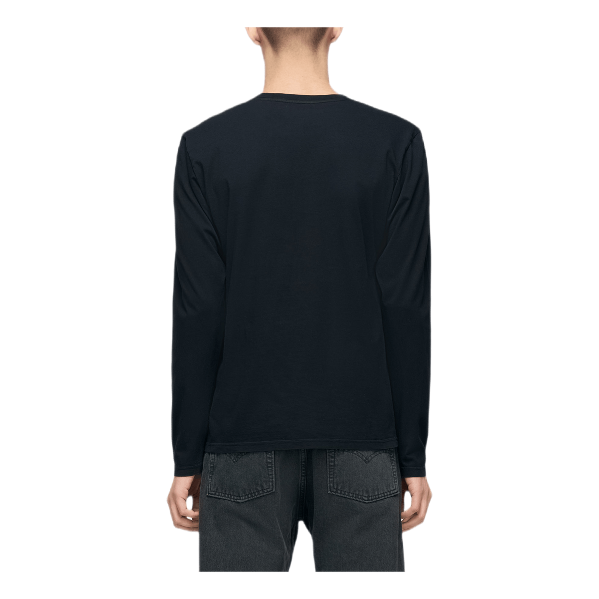 Classic Organic Long Sleeve T- Black