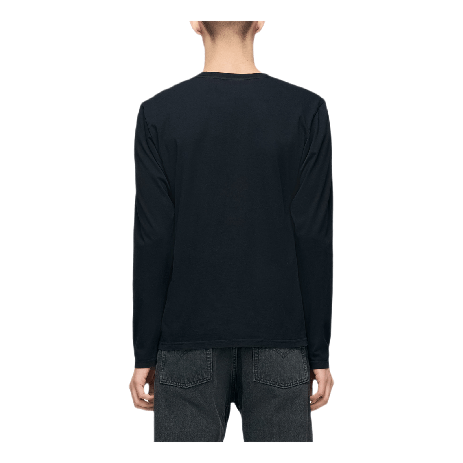 Classic Organic Long Sleeve T- Black