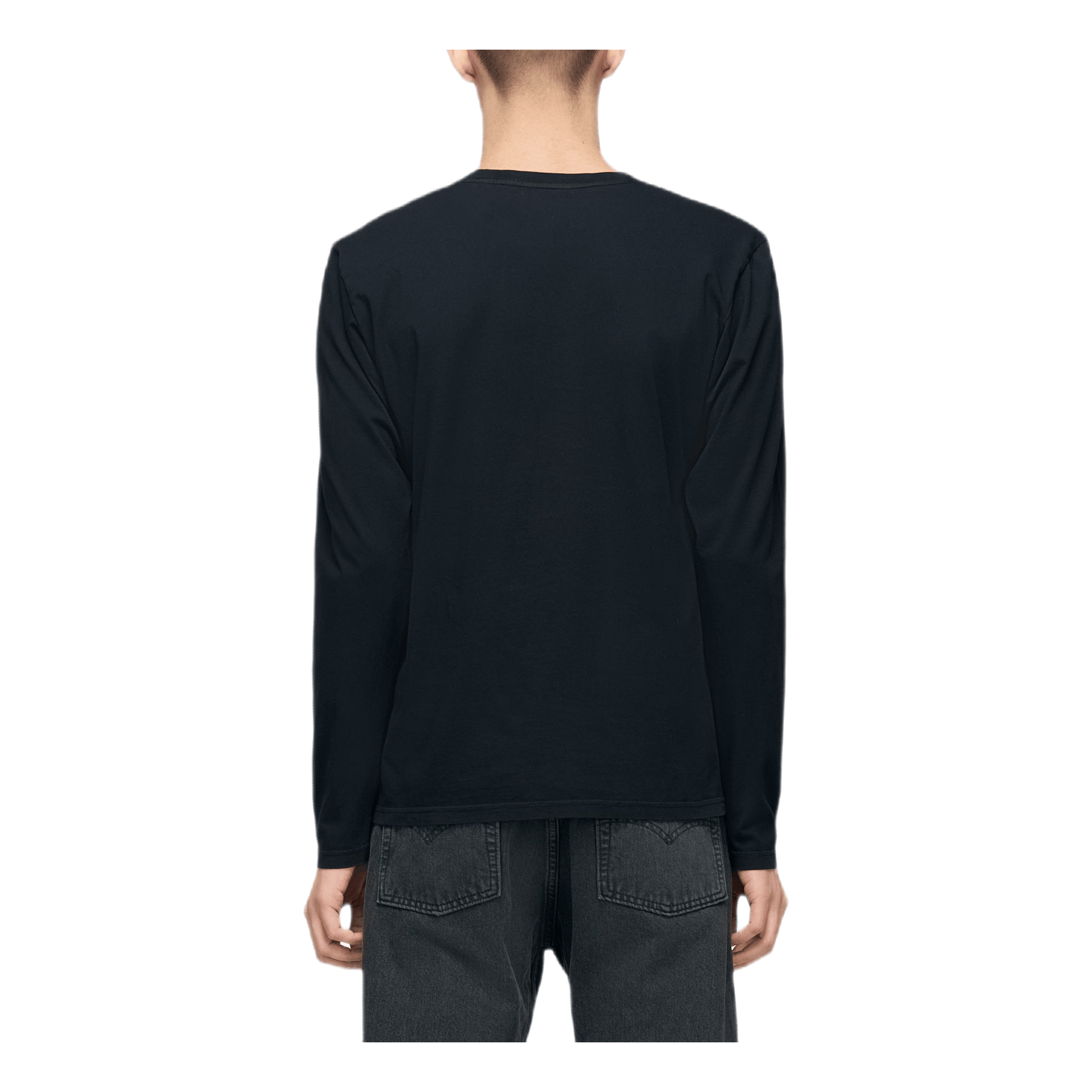 Classic Organic Long Sleeve T- Black