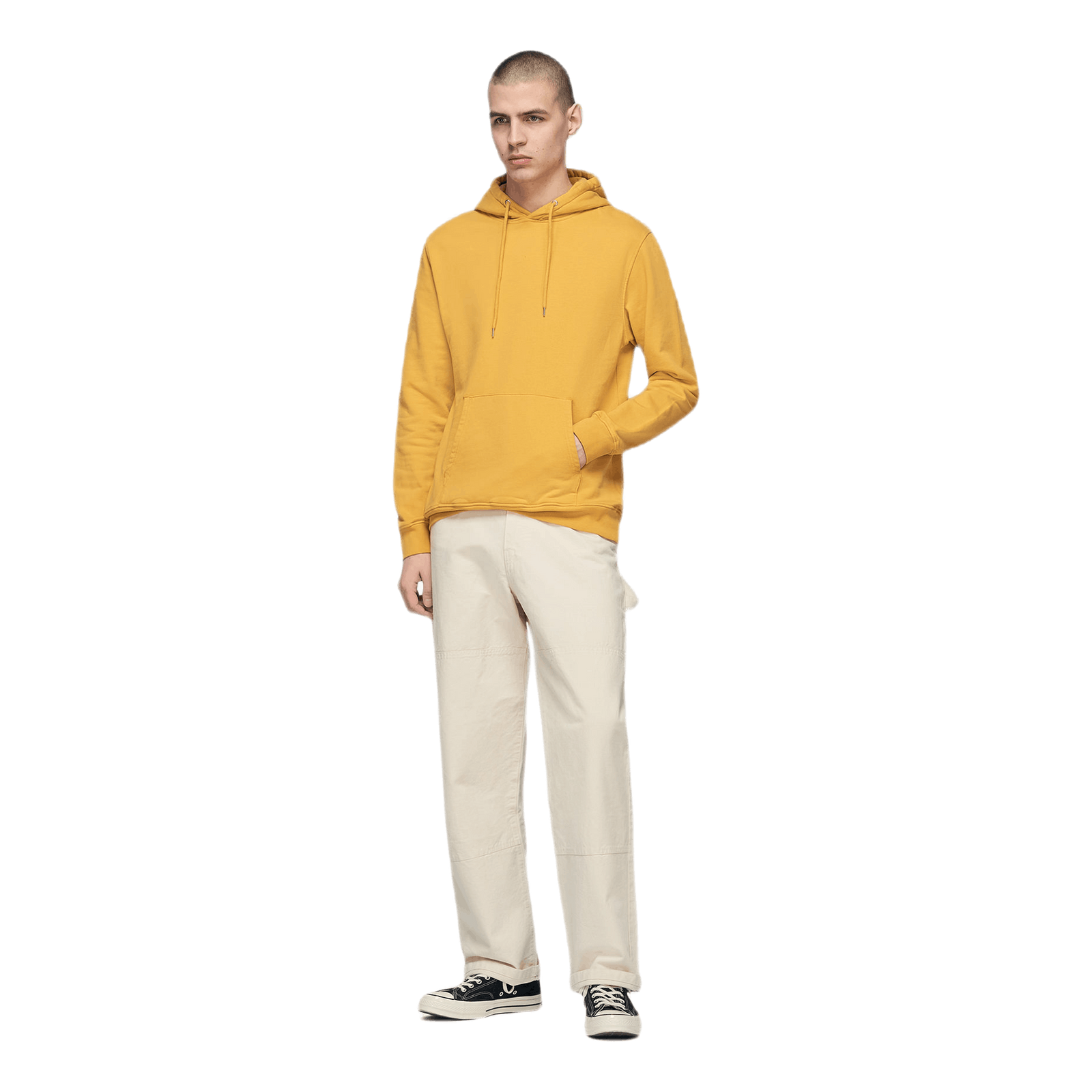 Classic Organic Hoodie Yellow
