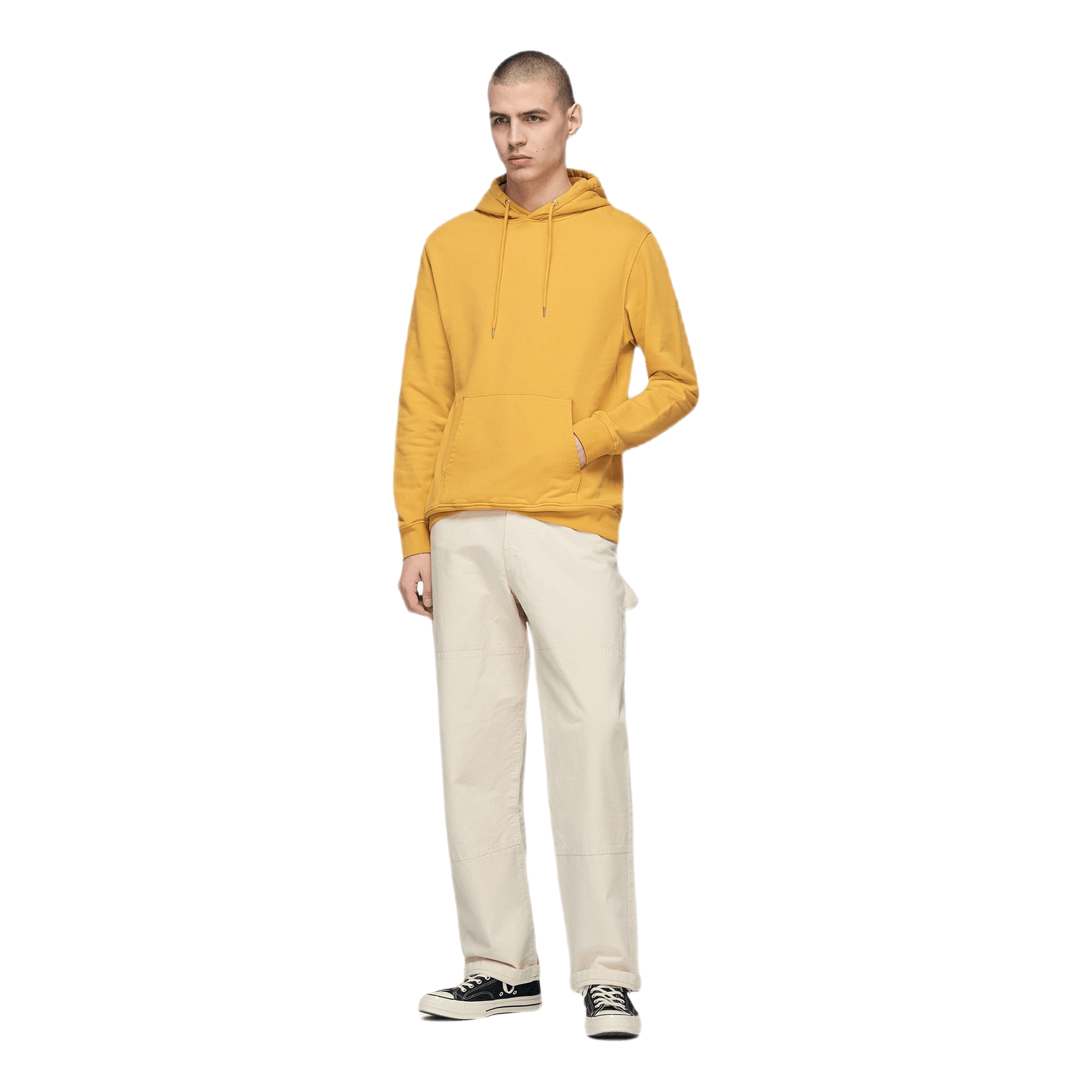 Classic Organic Hoodie Yellow