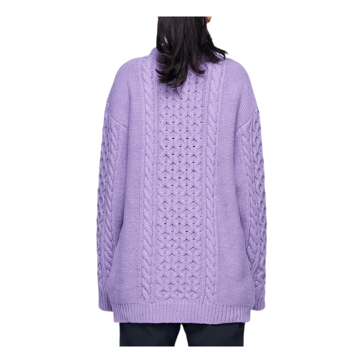 Boyfriend Knit Purple