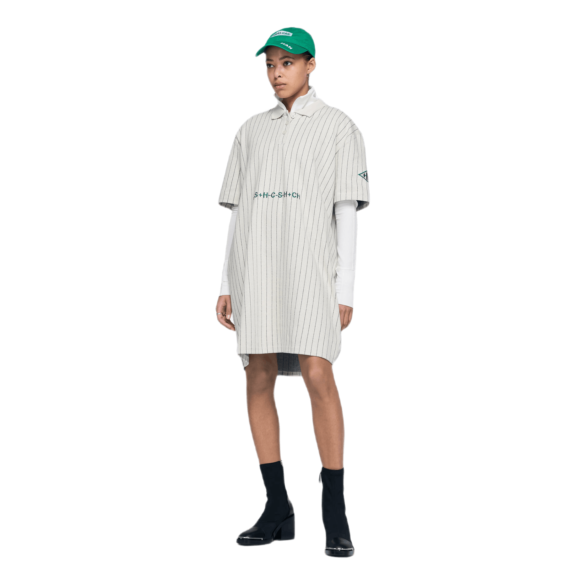 Polo Dress White