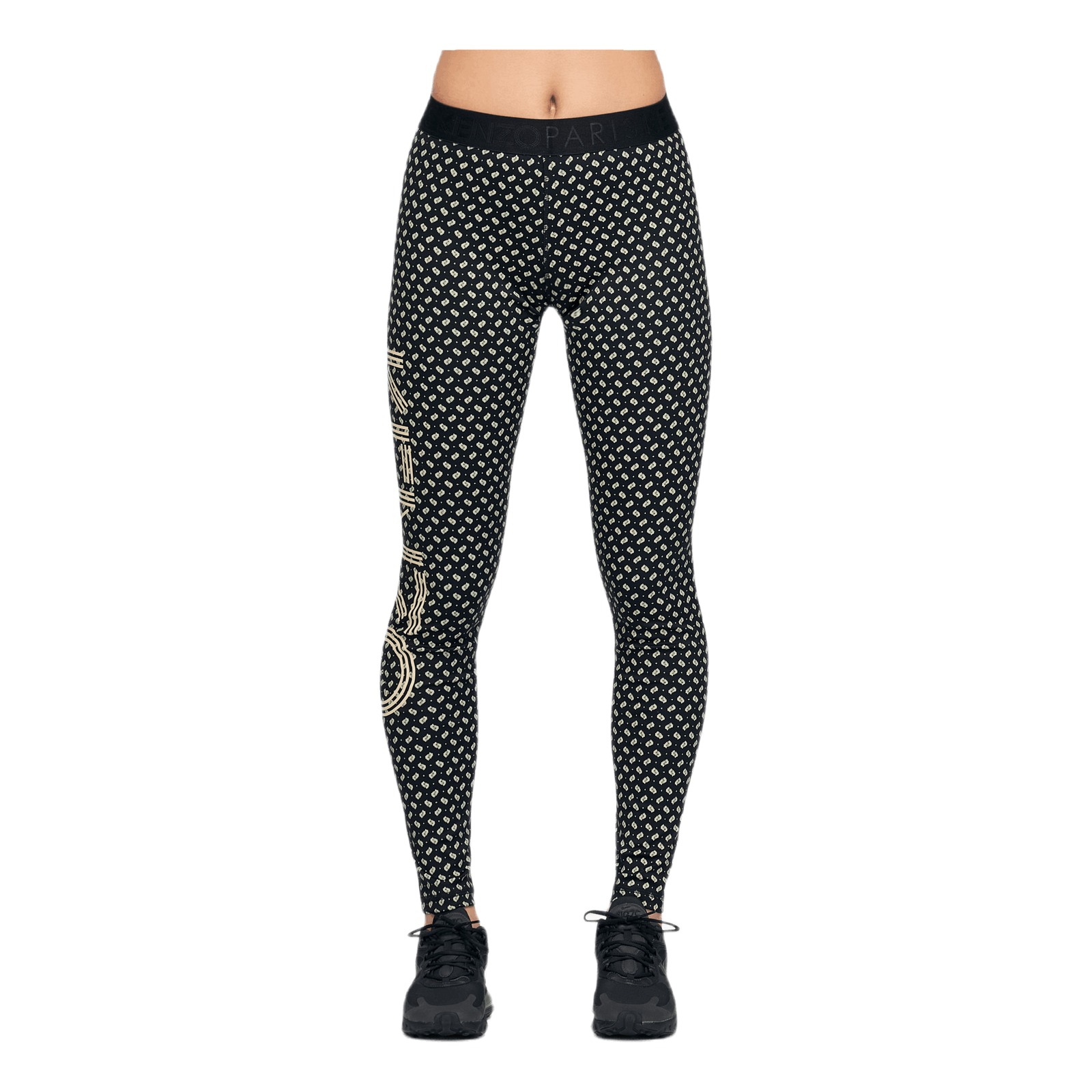 Kenzo Logo Ikat Leggings Black