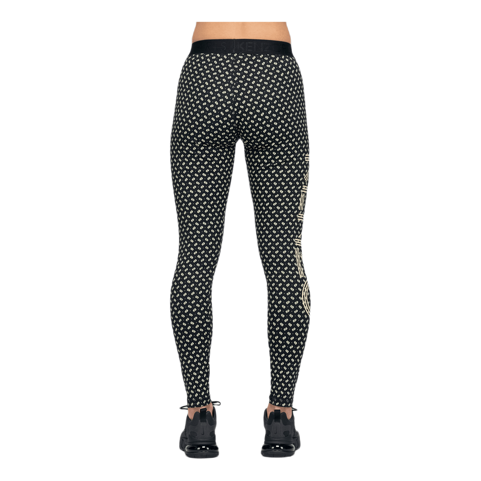 Kenzo Logo Ikat Leggings Black