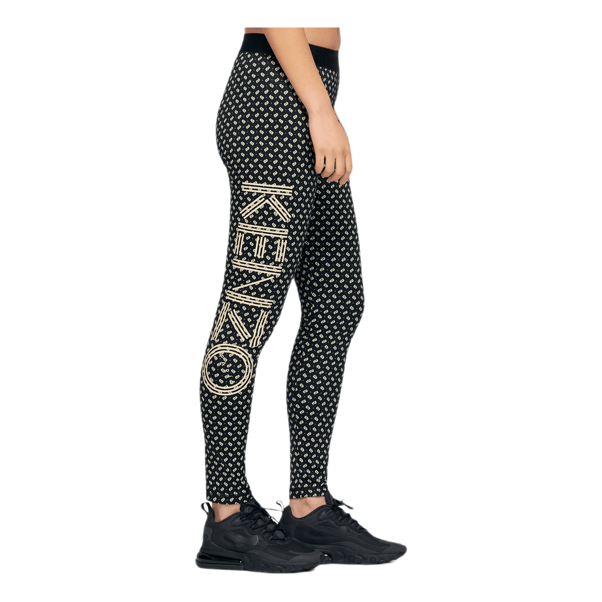 Kenzo Logo Ikat Leggings Black