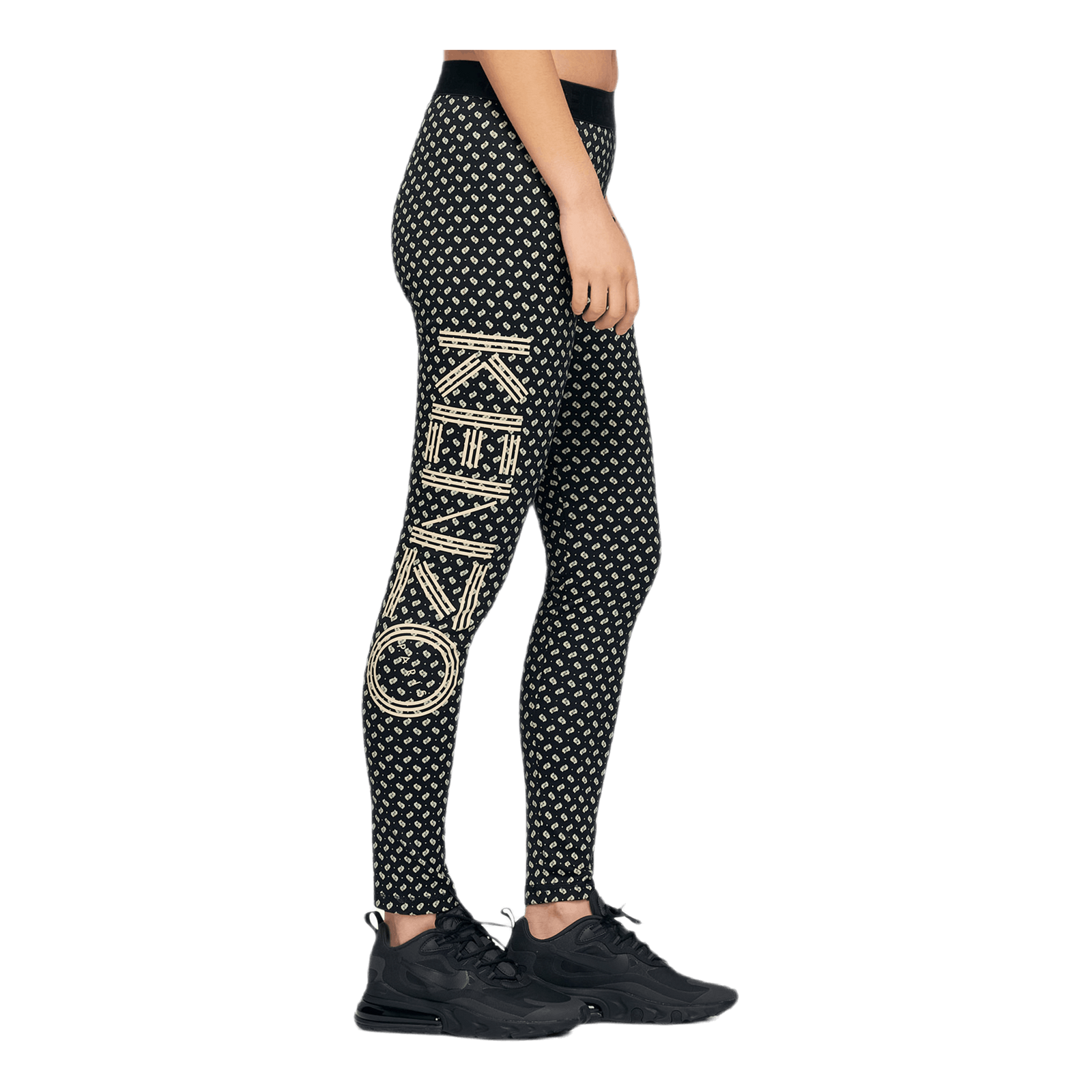 Kenzo Logo Ikat Leggings Black