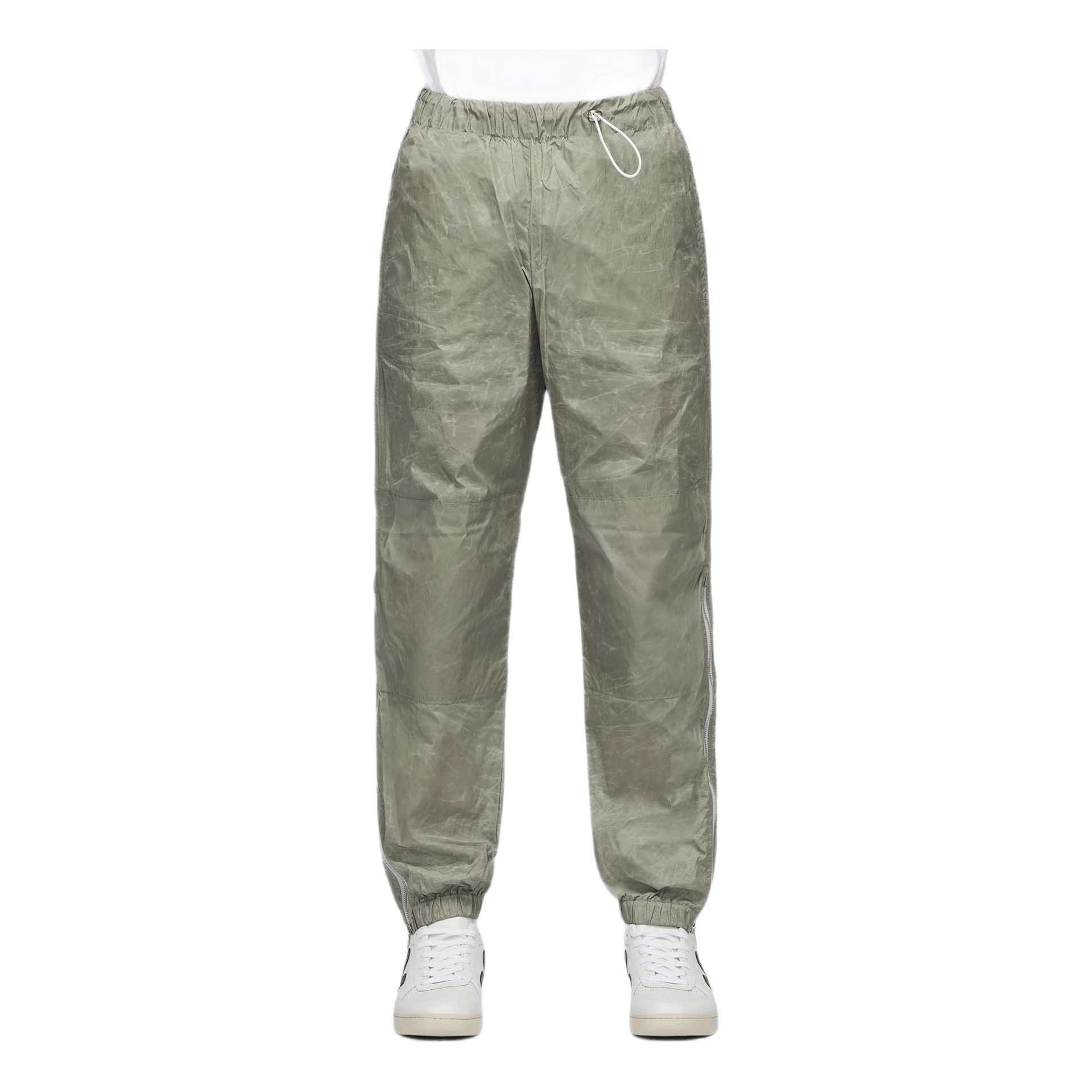 Zipped Trousers Khaki