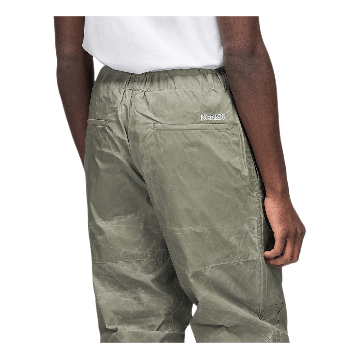 Zipped Trousers Khaki