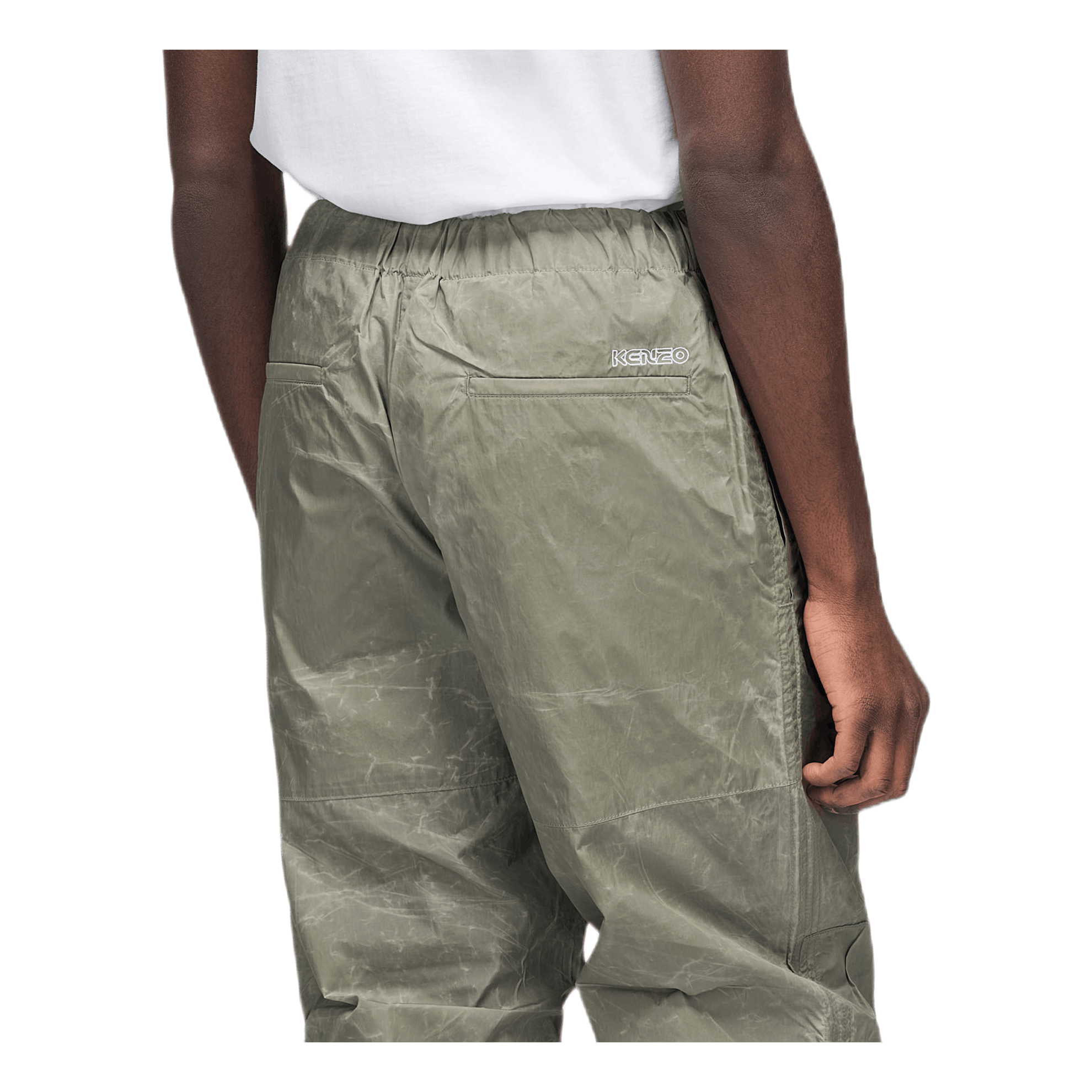 Zipped Trousers Khaki