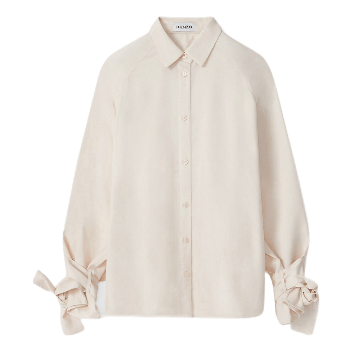 Trench Coat-style Shirt White